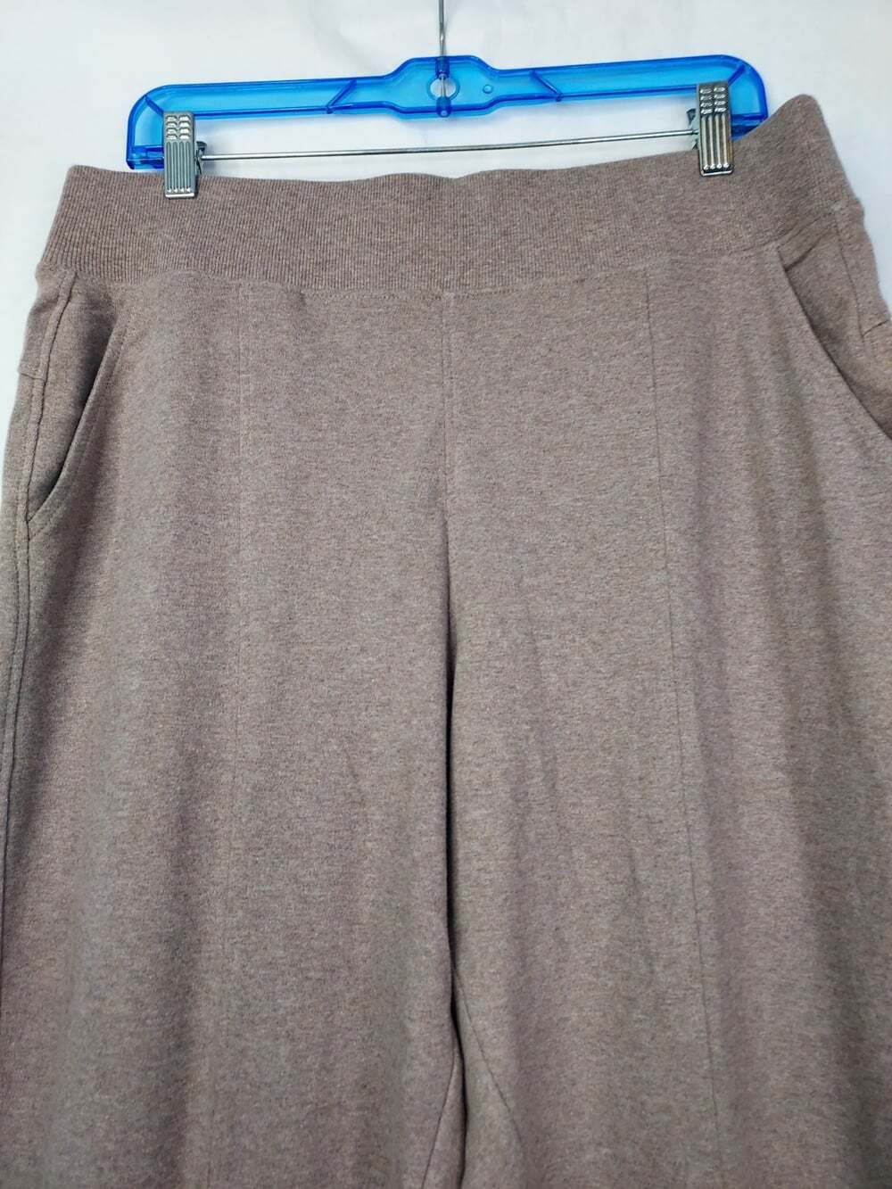 Pact Airplane Wide Leg Pants Women's L Pull On Organic Minimalist Travel Office - Picture 6 of 16